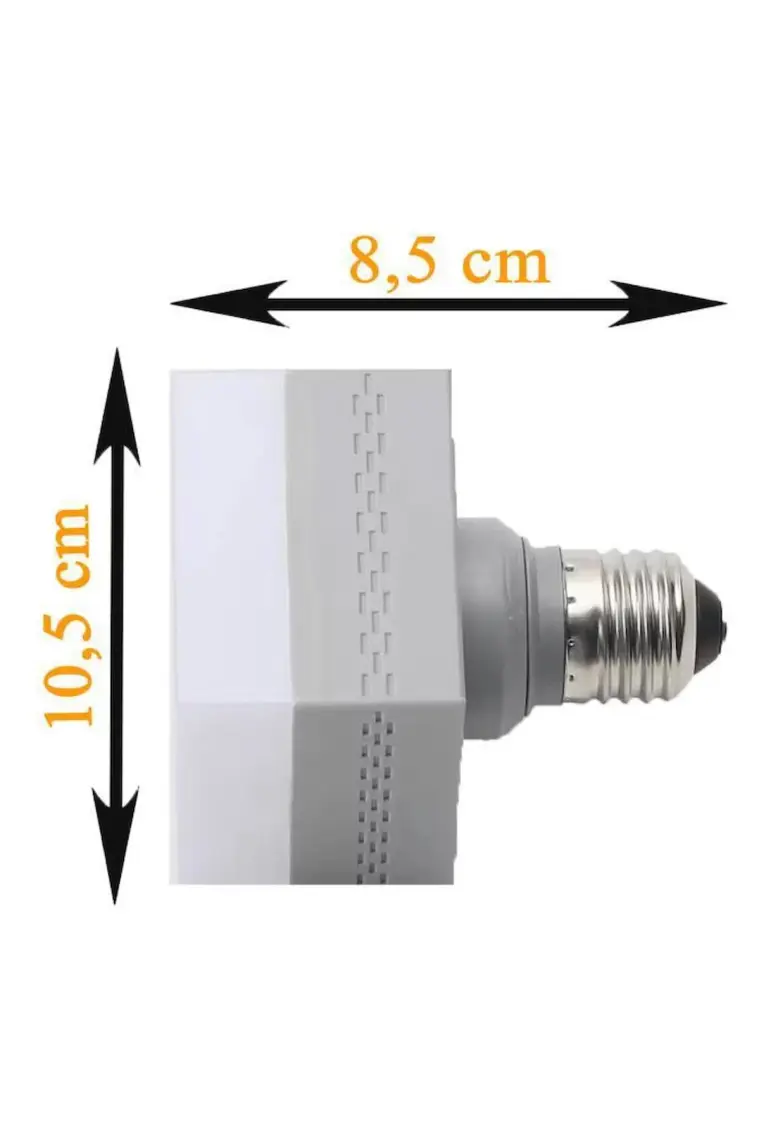ZMR Zmr 117/G 20W Kare LED Ampul 6500K Beyaz Işık Jumbo Torch Lamba