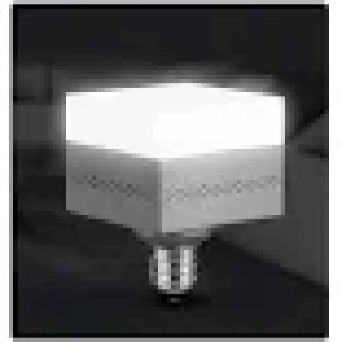 ZMR Zmr 117/G 20W Kare LED Ampul 6500K Beyaz Işık Jumbo Torch Lamba