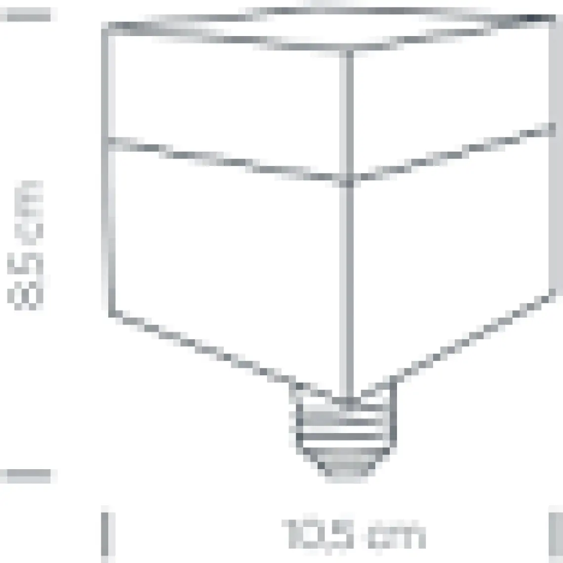 ZMR Zmr 117/G 20W Kare LED Ampul 6500K Beyaz Işık Jumbo Torch Lamba