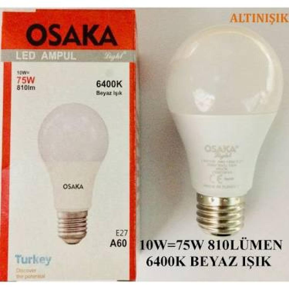 Osakalight 10W-75watt Led Ampul - Beyaz Işık