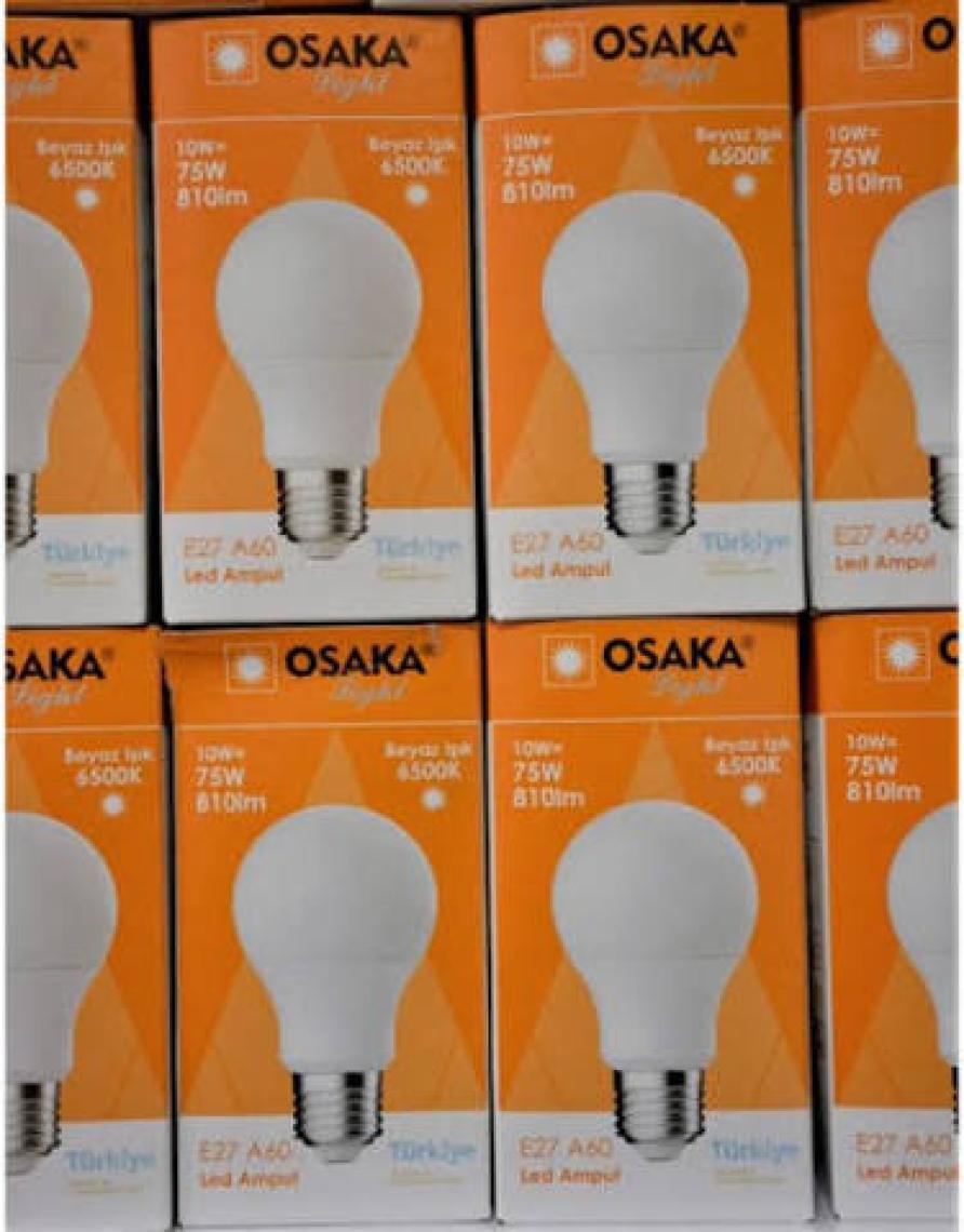 Osakalight 10W-75watt Led Ampul - Beyaz Işık