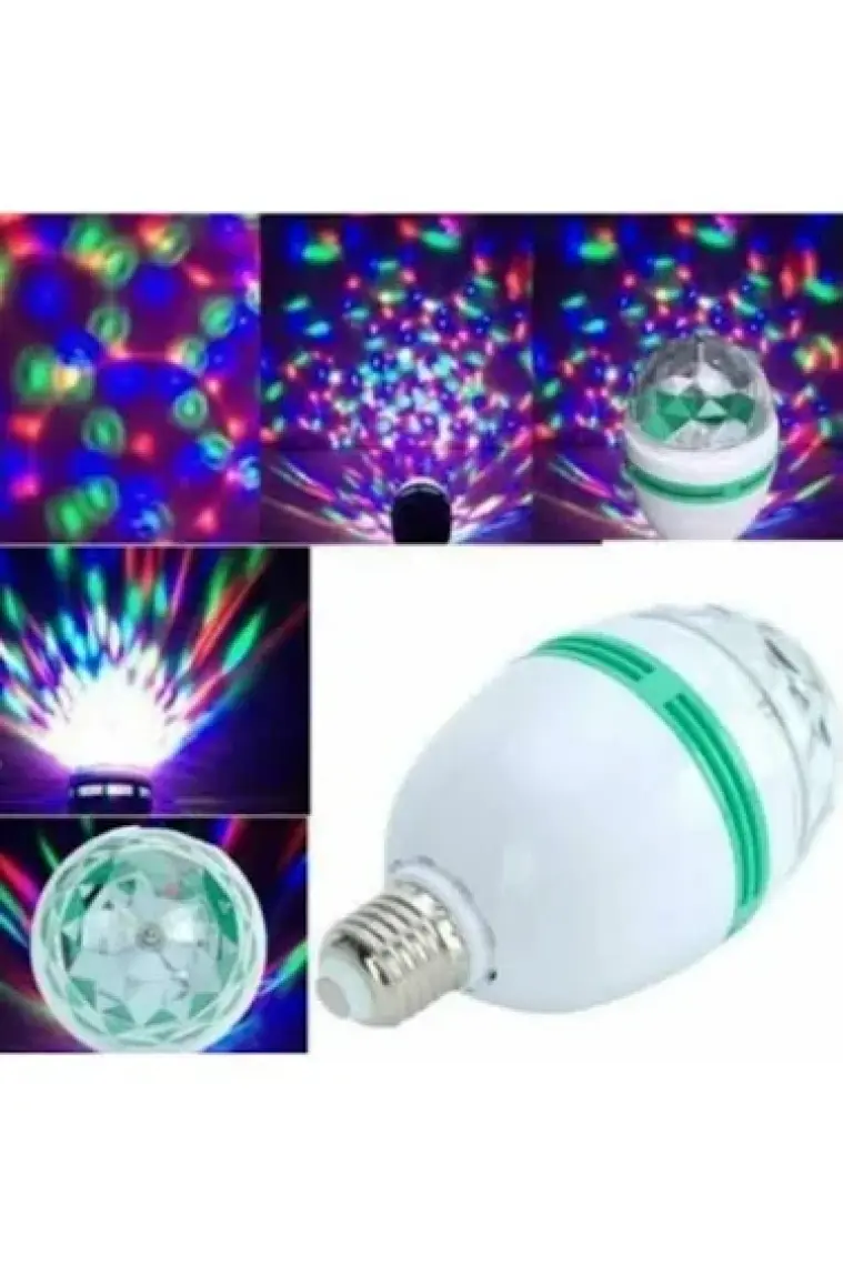 Kenstar 3 Watt Rgb 360 Derece Dönen LED Disko Topu