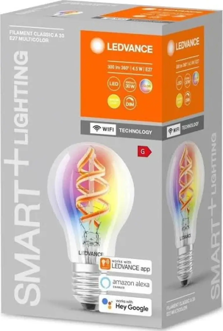 Ledvance Smart+ Filament Classic Rgbw 30 4.5 W/2700 K E27 LED Ampul