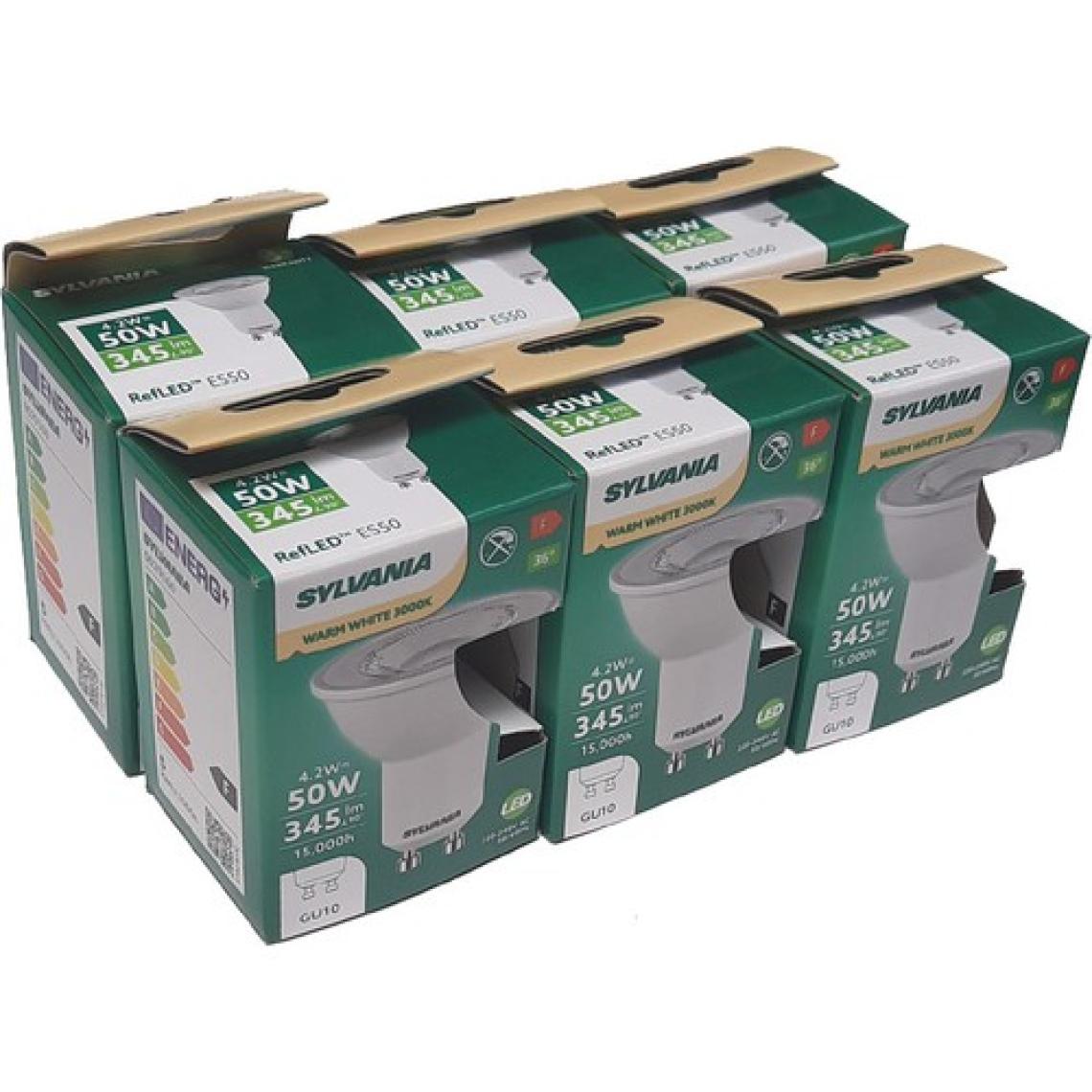 Sylvania GU10 Ledli Spot Ampul 4,5W 6 Adet
