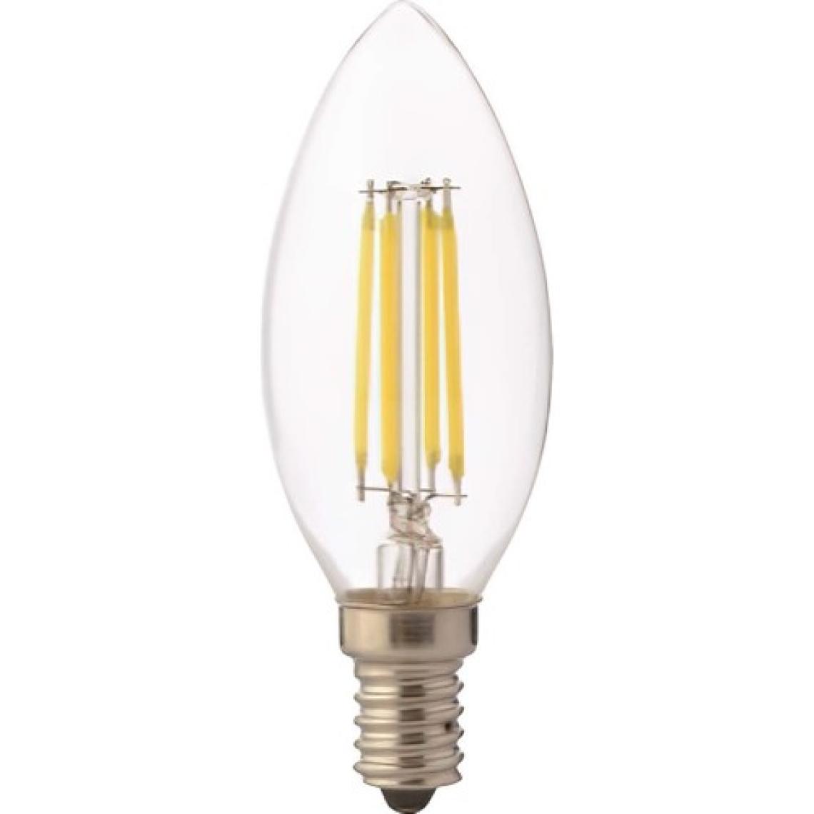 Horoz Elektrik 6W LED Ampul E14 Duylu 6400K Beyaz Işık Filament Candle