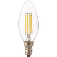 Horoz Elektrik 6W LED Ampul E14 Duylu 6400K Beyaz Işık Filament Candle