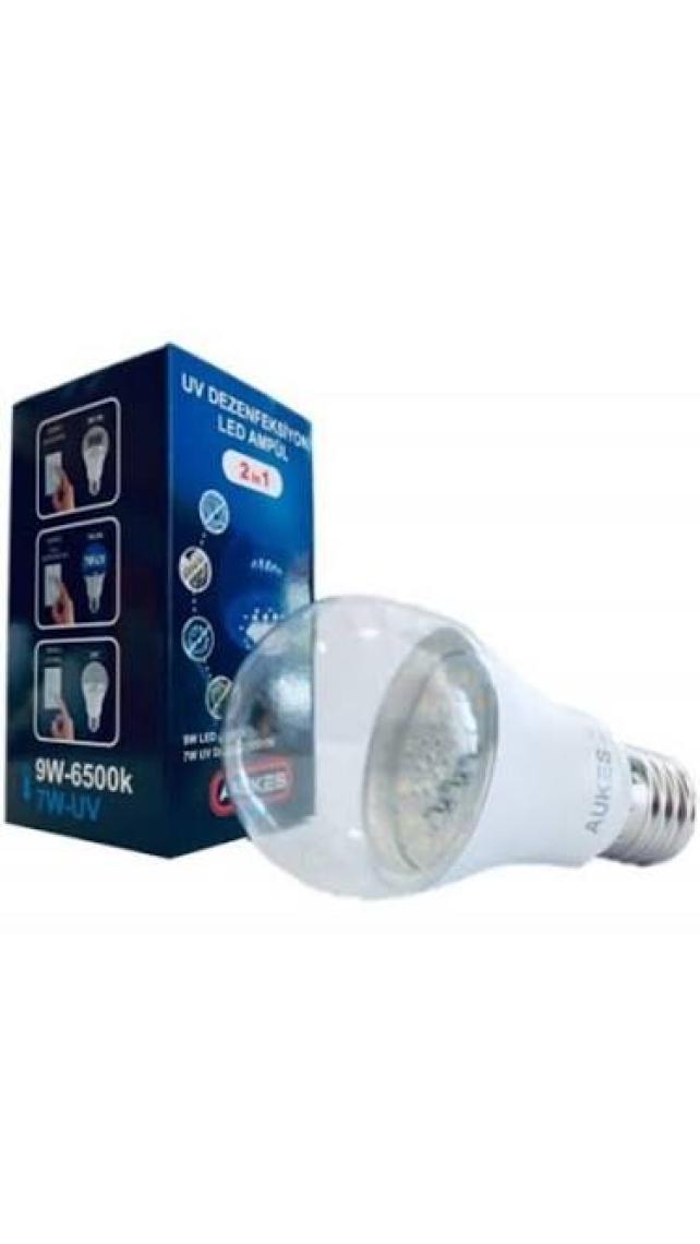 Aukes Uv Dezenfeksiyon LED Ampül 2 In 1