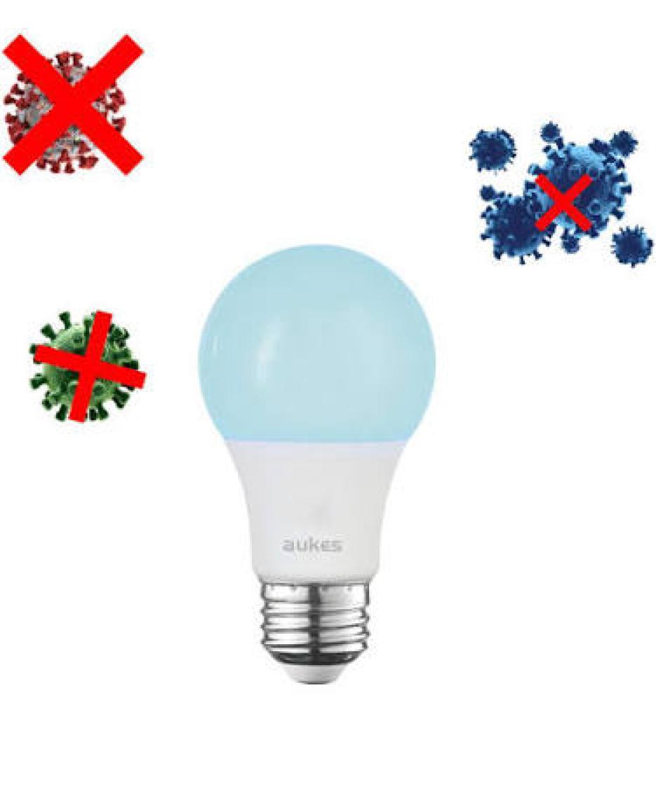 Aukes Uv Dezenfeksiyon LED Ampül 2 In 1