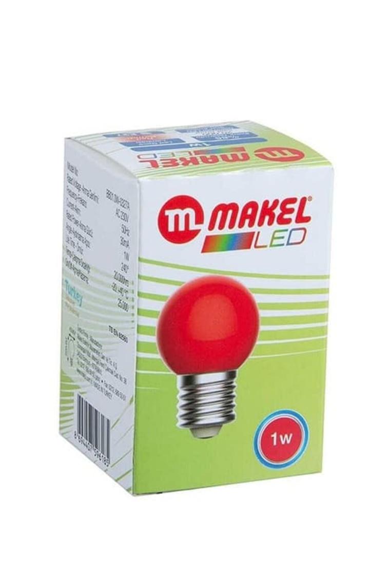 1w Led Gece Lambası Kırmızı