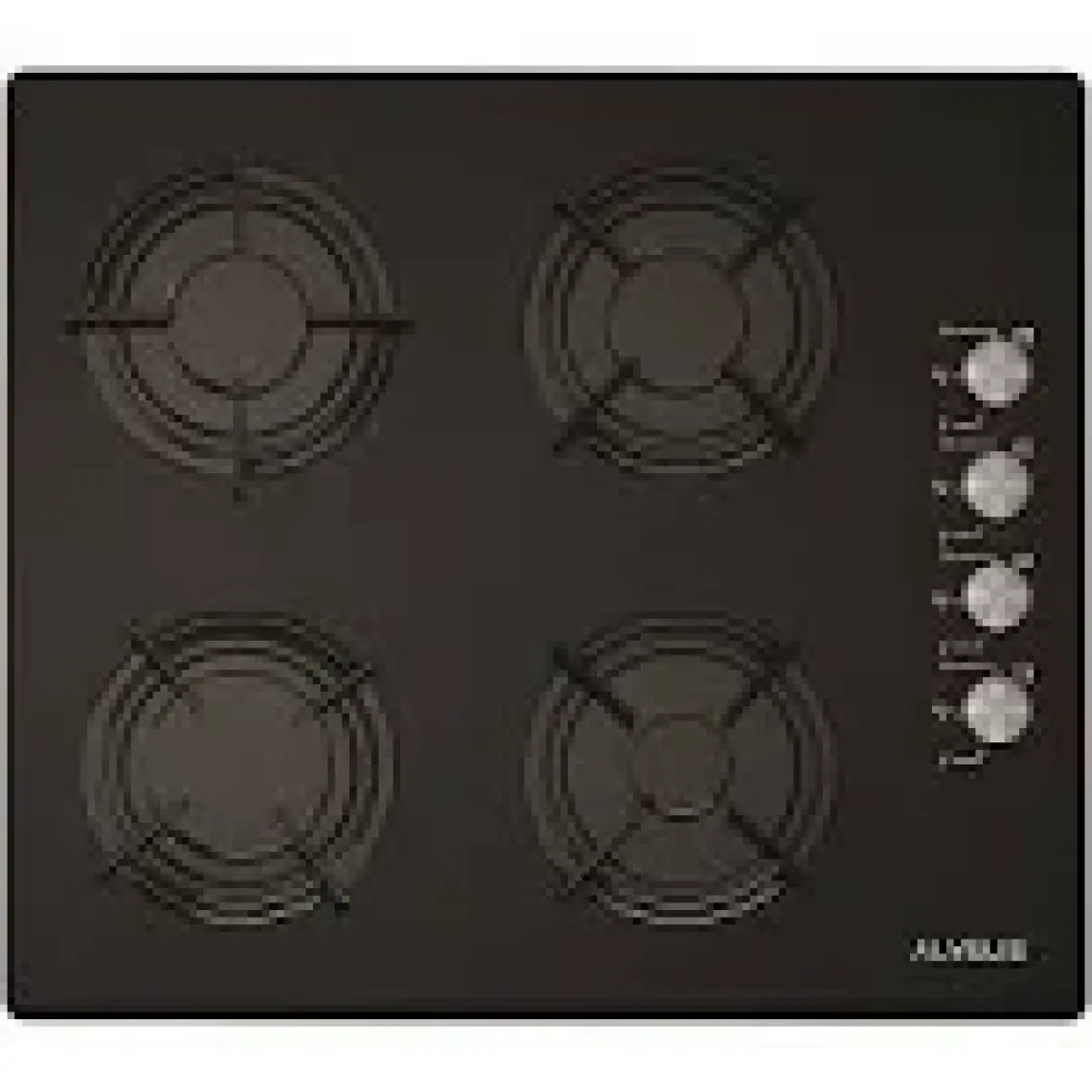 Alveus Gls 640 Siyah Ankastre Cam Ocak