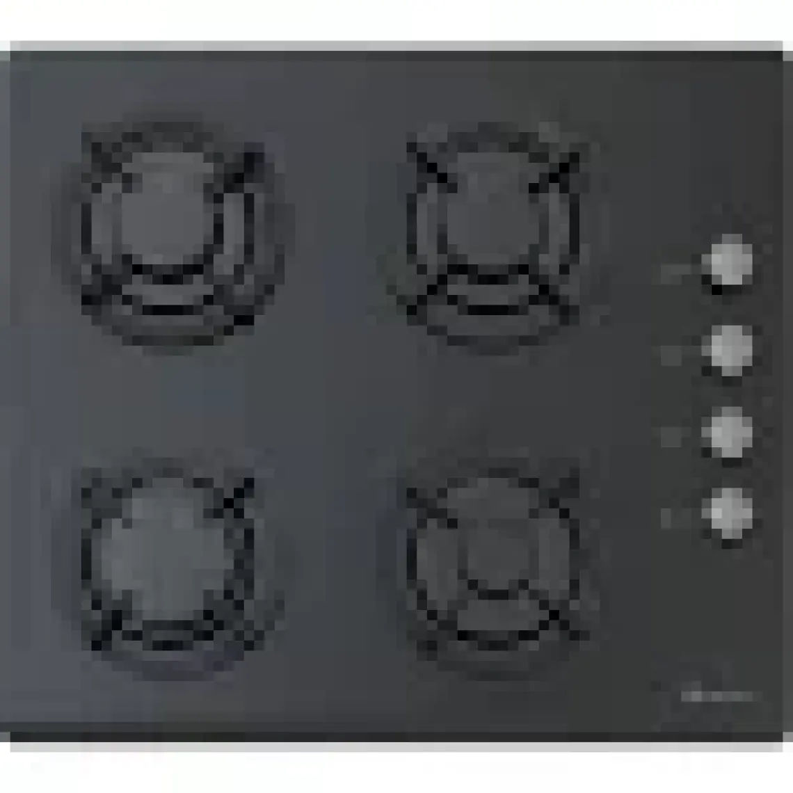 Alveus Gls 640 Siyah Ankastre Cam Ocak