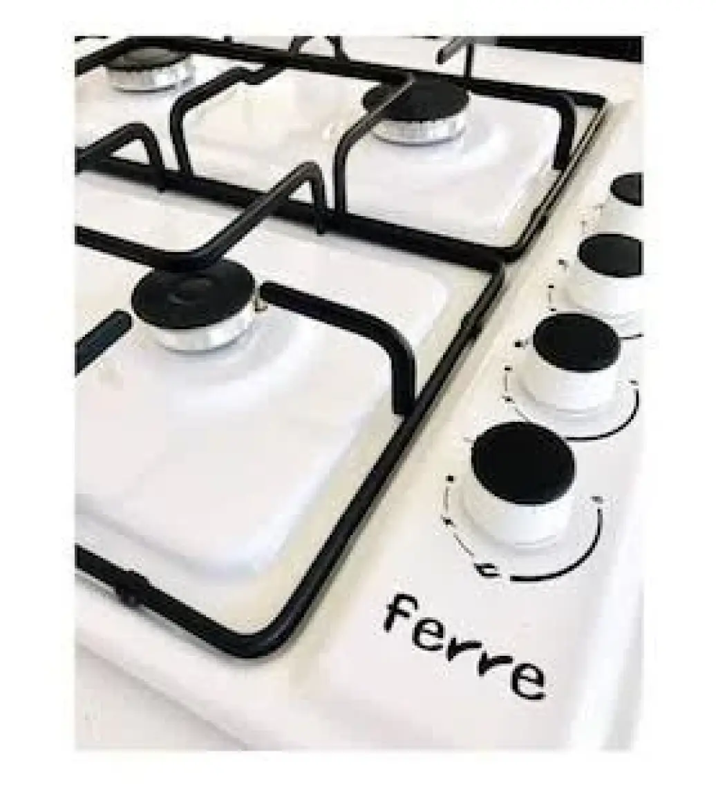 Ferre S40 W Beyaz Stylish Emaye Setüstü Ocak