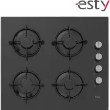 Esty ACO5601B01 Siyah Ankastre  Cam Ocak