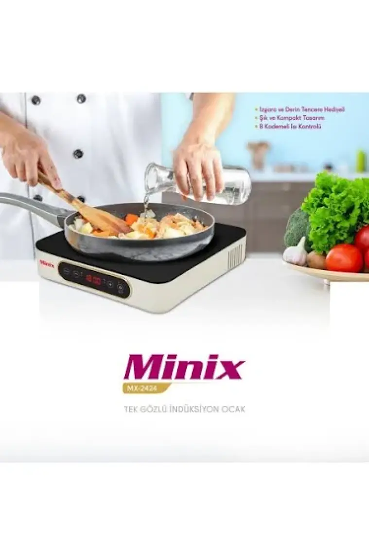 Minix MX-2424 Indüksiyon Ocak