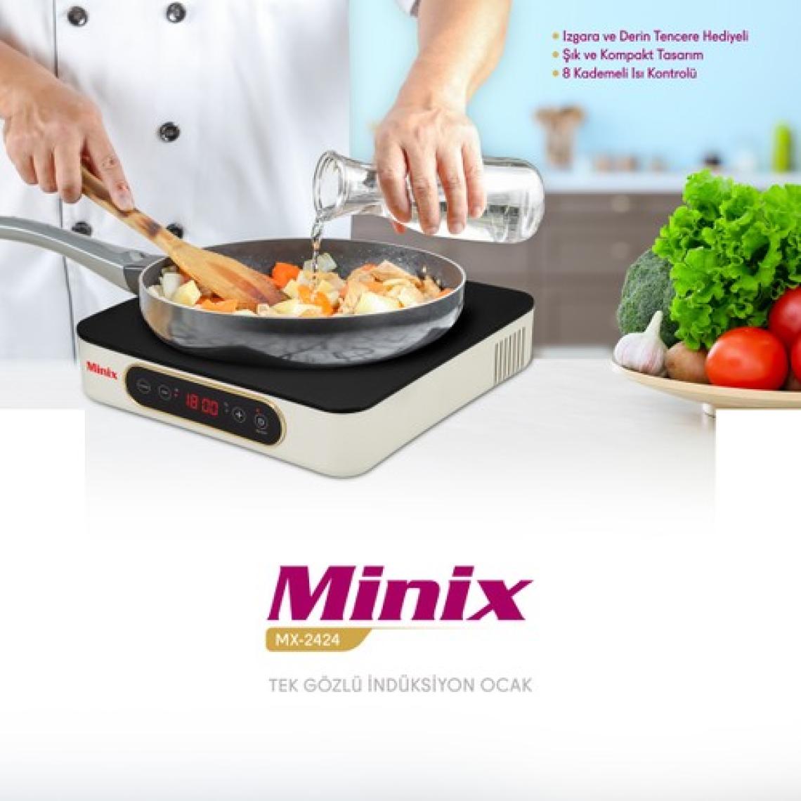 Minix MX-2424 Indüksiyon Ocak