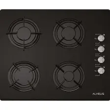 Alveus Gls 640 Siyah Ankastre Cam Ocak