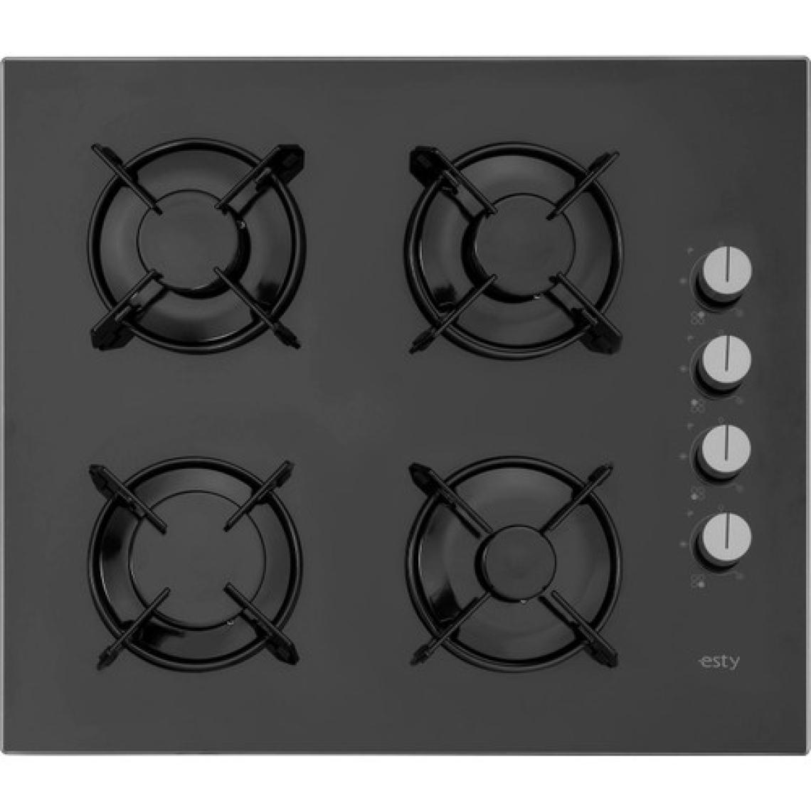 Esty ACO5601B01 Siyah Ankastre  Cam Ocak