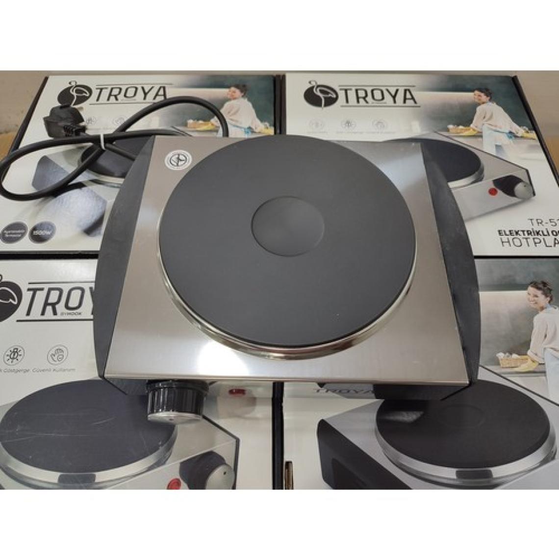 Troya By Hook TR-525 Inox 1500 Watt Elektrikli Hotplate Ocak
