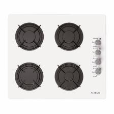 Alv Gls 640 White 60 Cm Beyaz Cam Ankastre Ocak
