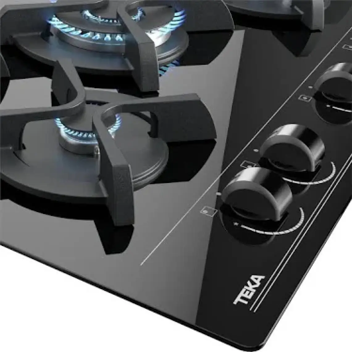Teka Gbc 75030 Kbc Bk Siyah Ankastre Ocak