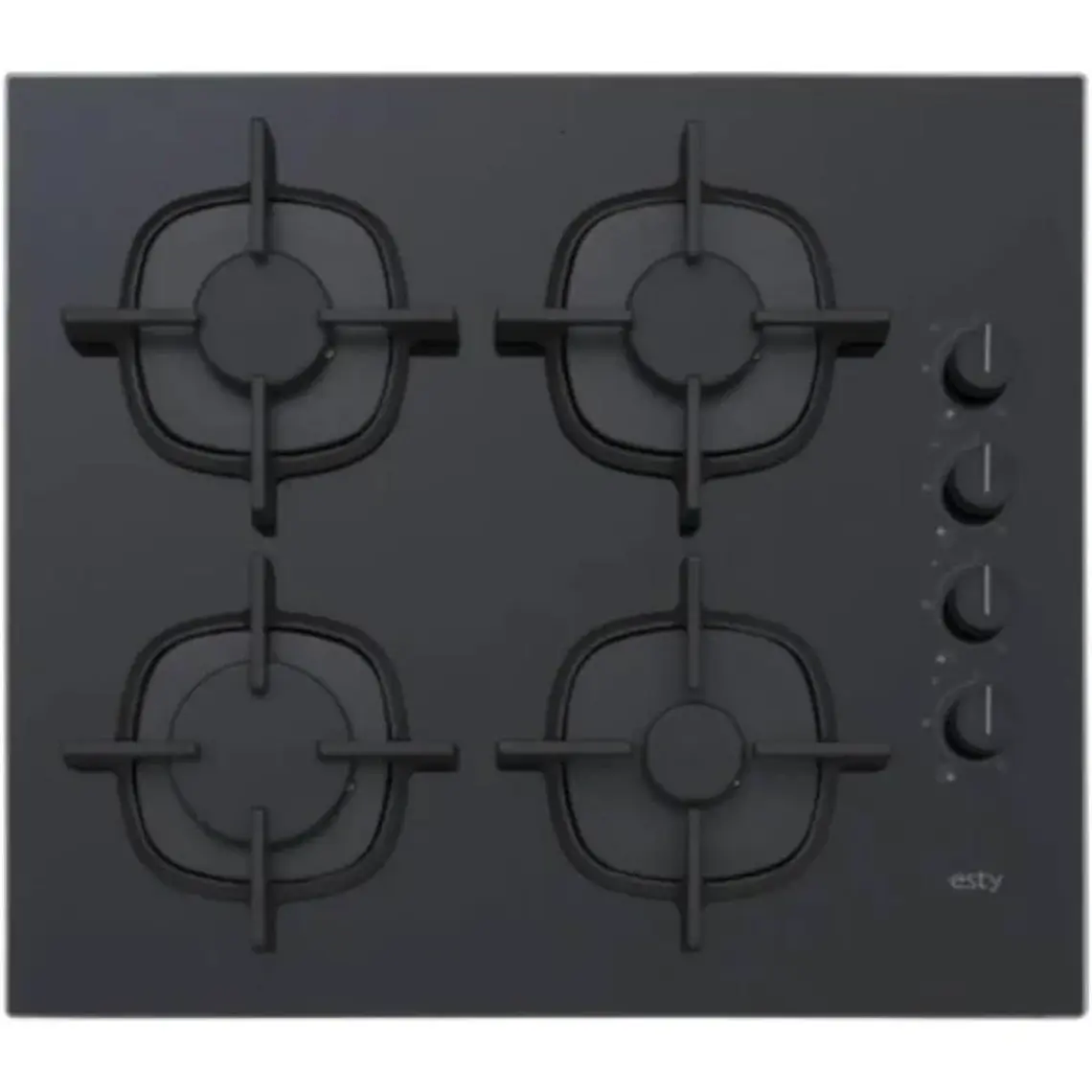 Esty ACO5360B02 Siyah Ankastre Ocak - Doğalgazlı