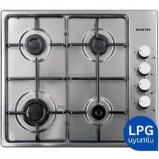 Kumtel Ko420F İnox Doğalgazlı Set Üstü Ocak