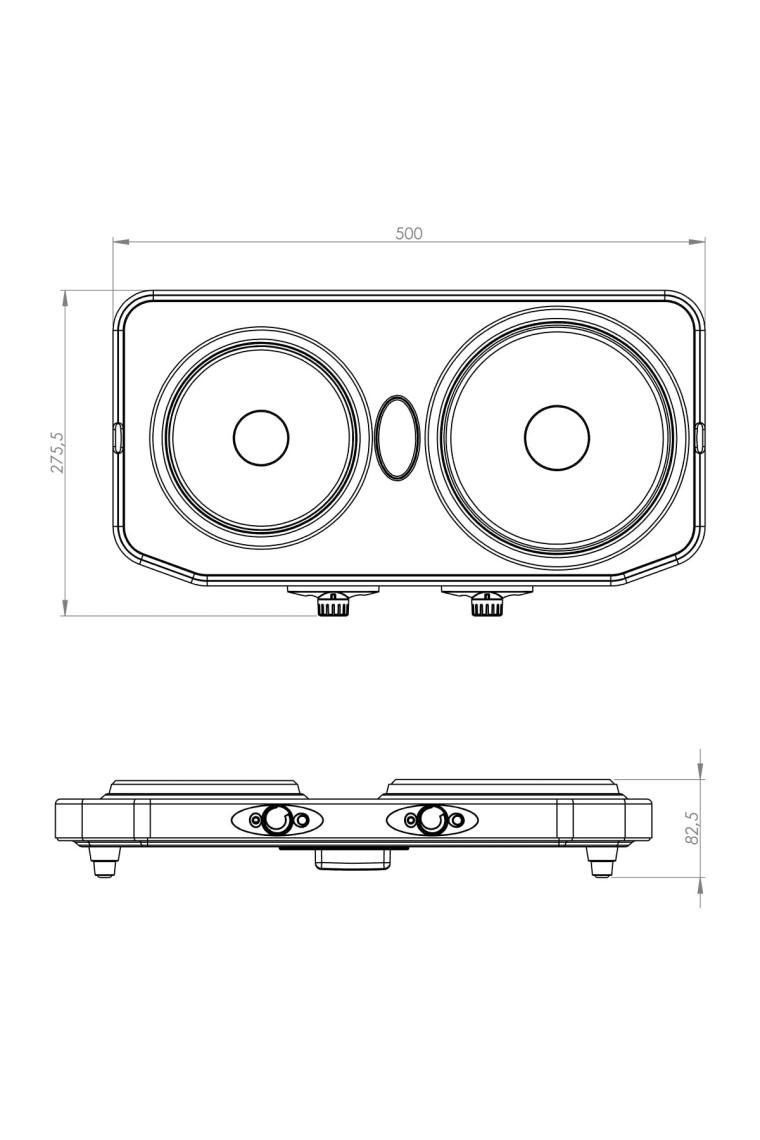 Elektrikli Setüstü Hotplate Ocak (lx-7021)