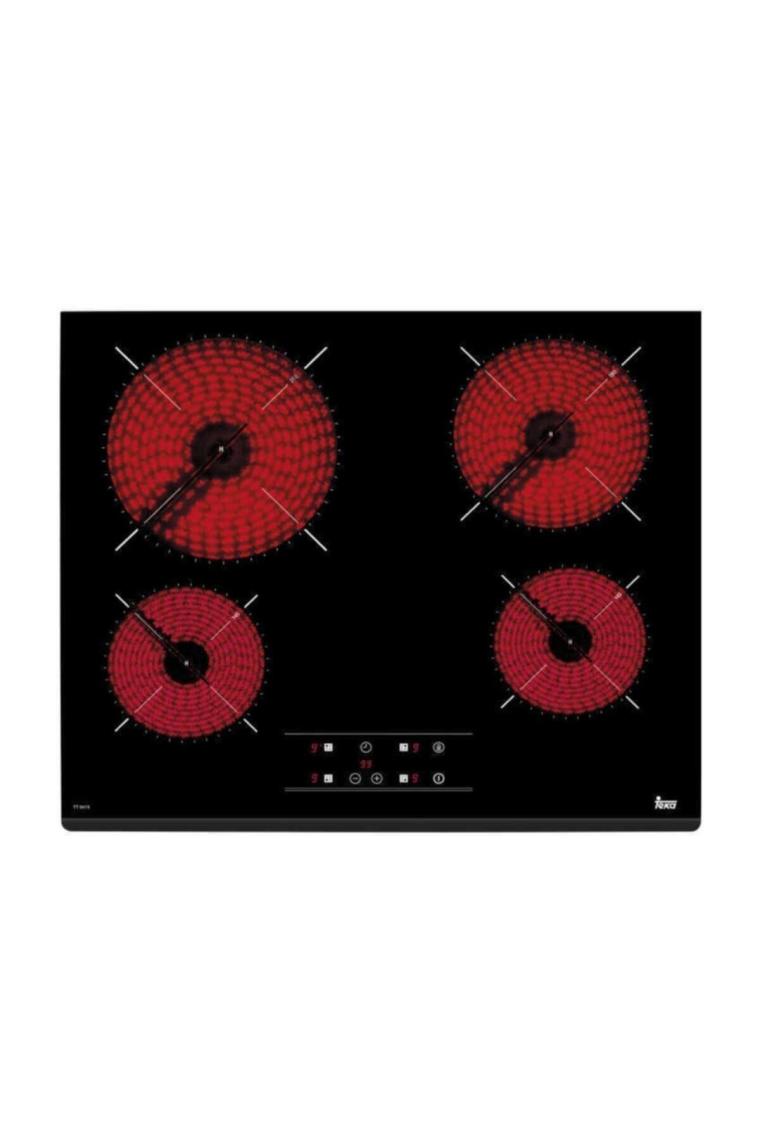 - TZ 6415 - Ankastre Cam Seramik Elektrikli Ocak - 6300 W - Siyah - 60 cm - 40239040