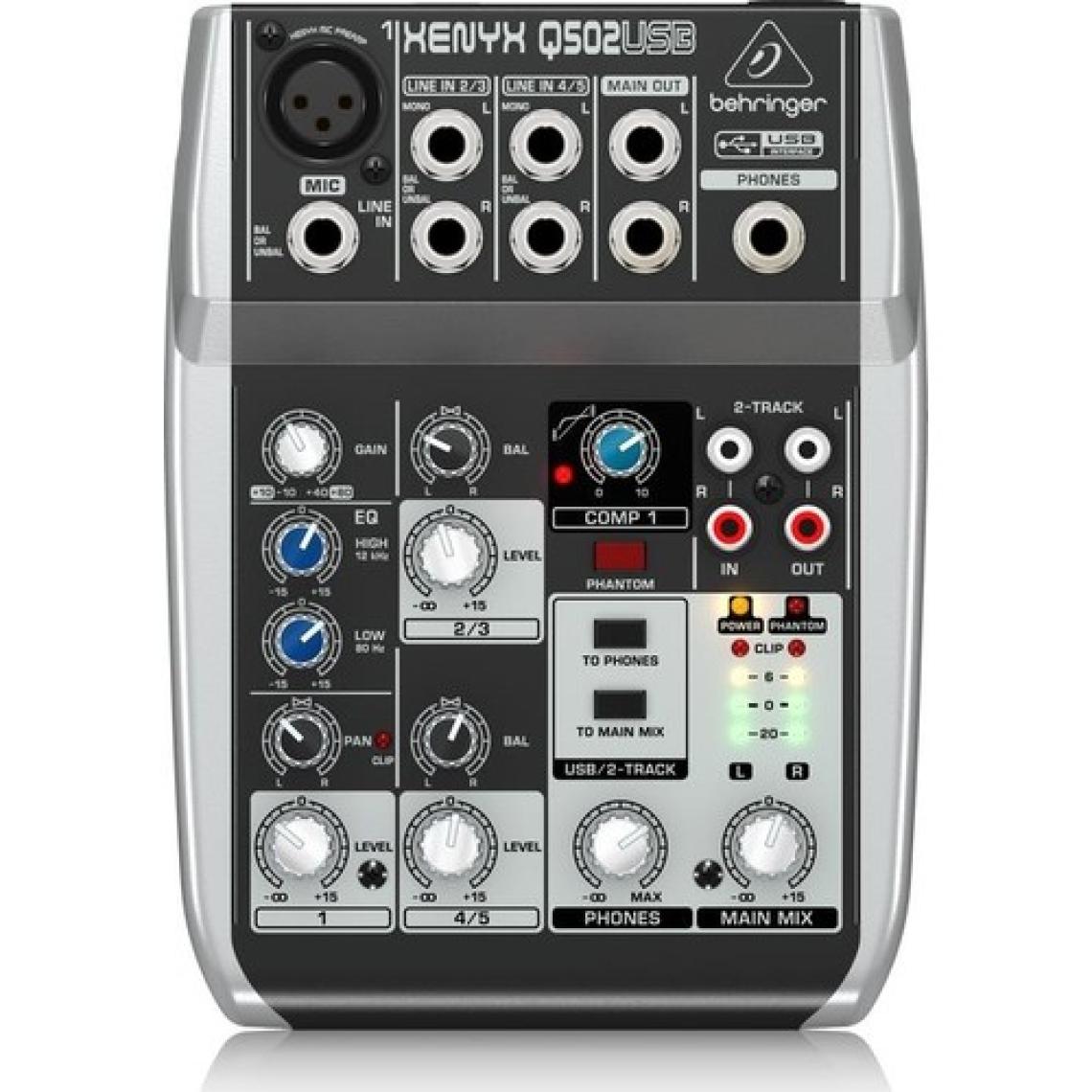 BEHRINGER XENYX Q502USB / Analog Mixer