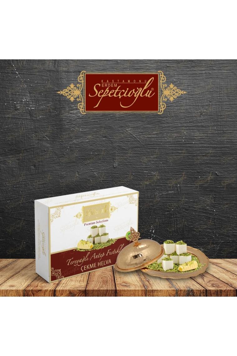 Tereyağlı Antep Fıstıklı Çekme Helva 250 G
