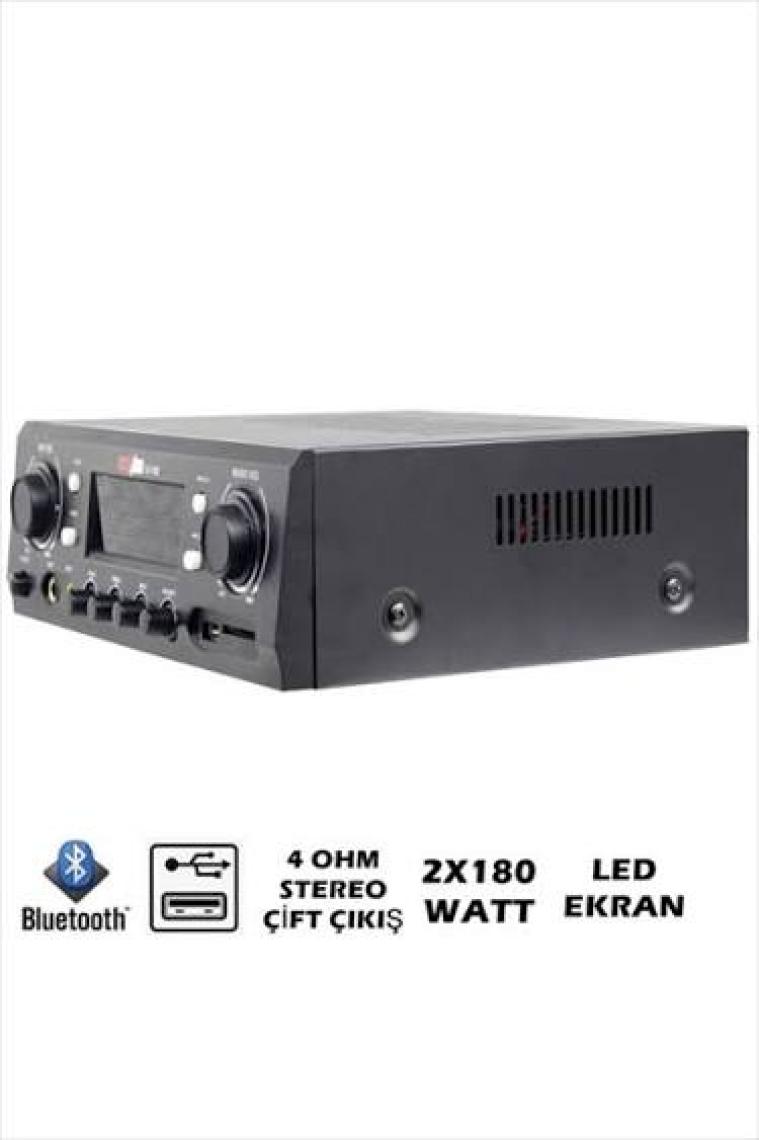 Lastvoice Lv-190 Stereo Mikser Anfi 2x200 Watt Usb Mp3 240V