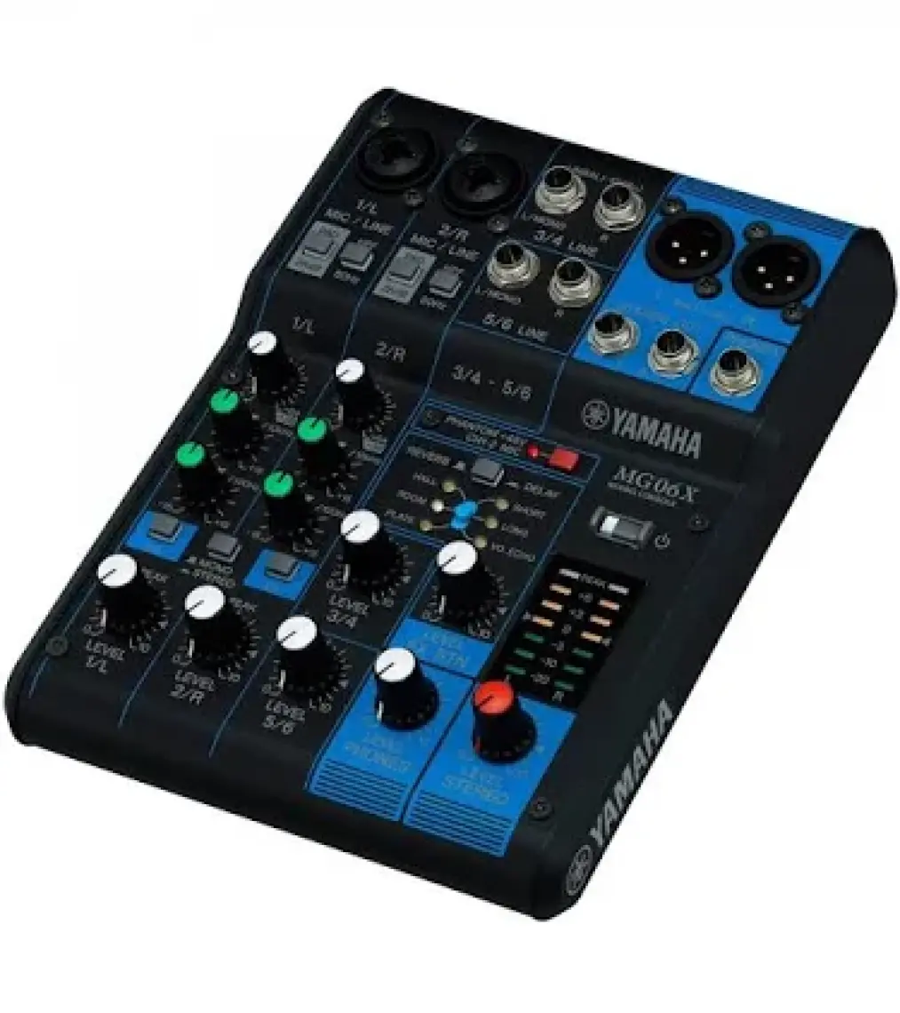 Yamaha Mg06X 6 Kanal Deck Mikser