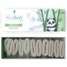Novibaby 5'li Bambu Yenidoğan Bebek Çorabı I Ecru I 0-6 Ay