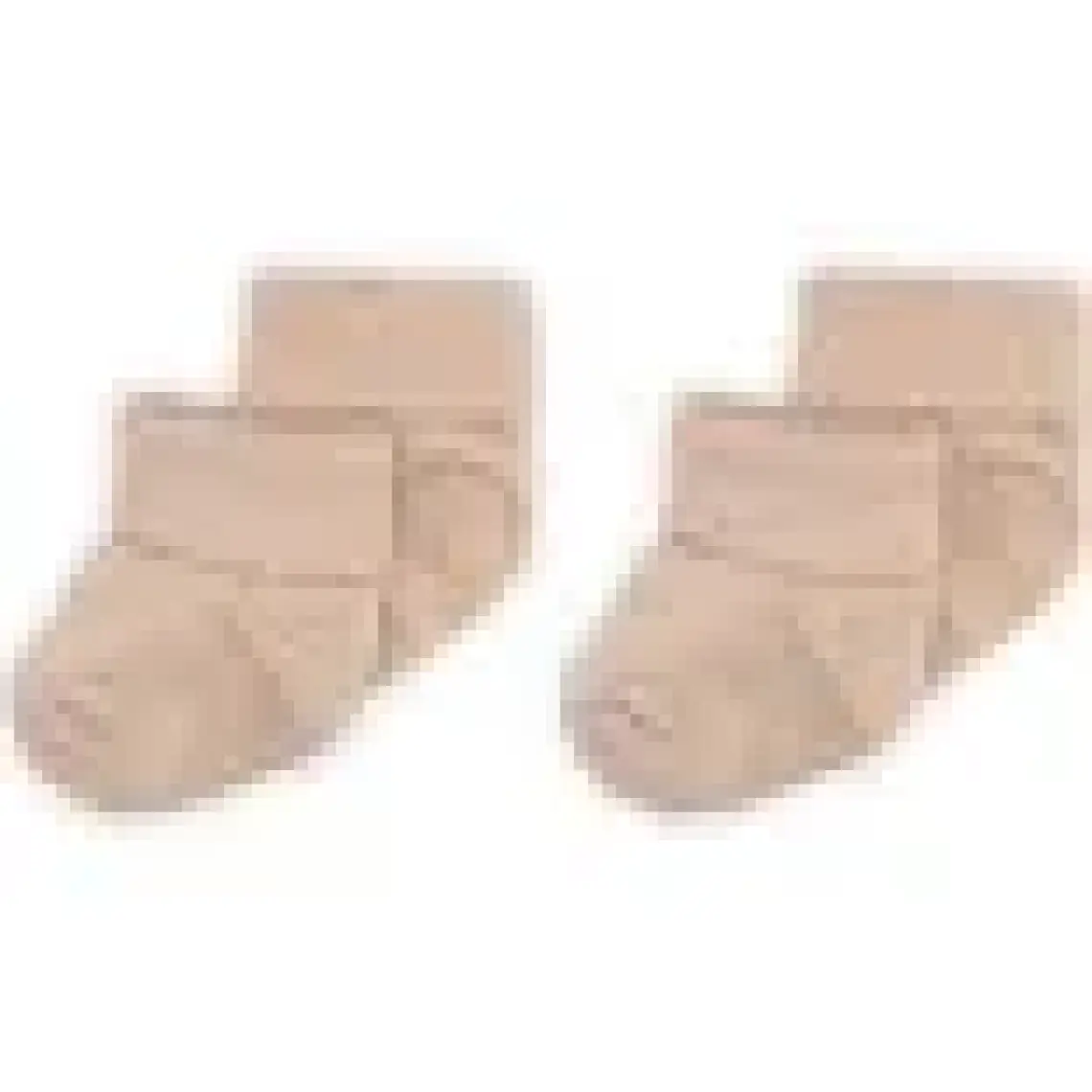 Novibaby 2'Li Bambu Bebek Çorap Beige Bej Yenidoğan