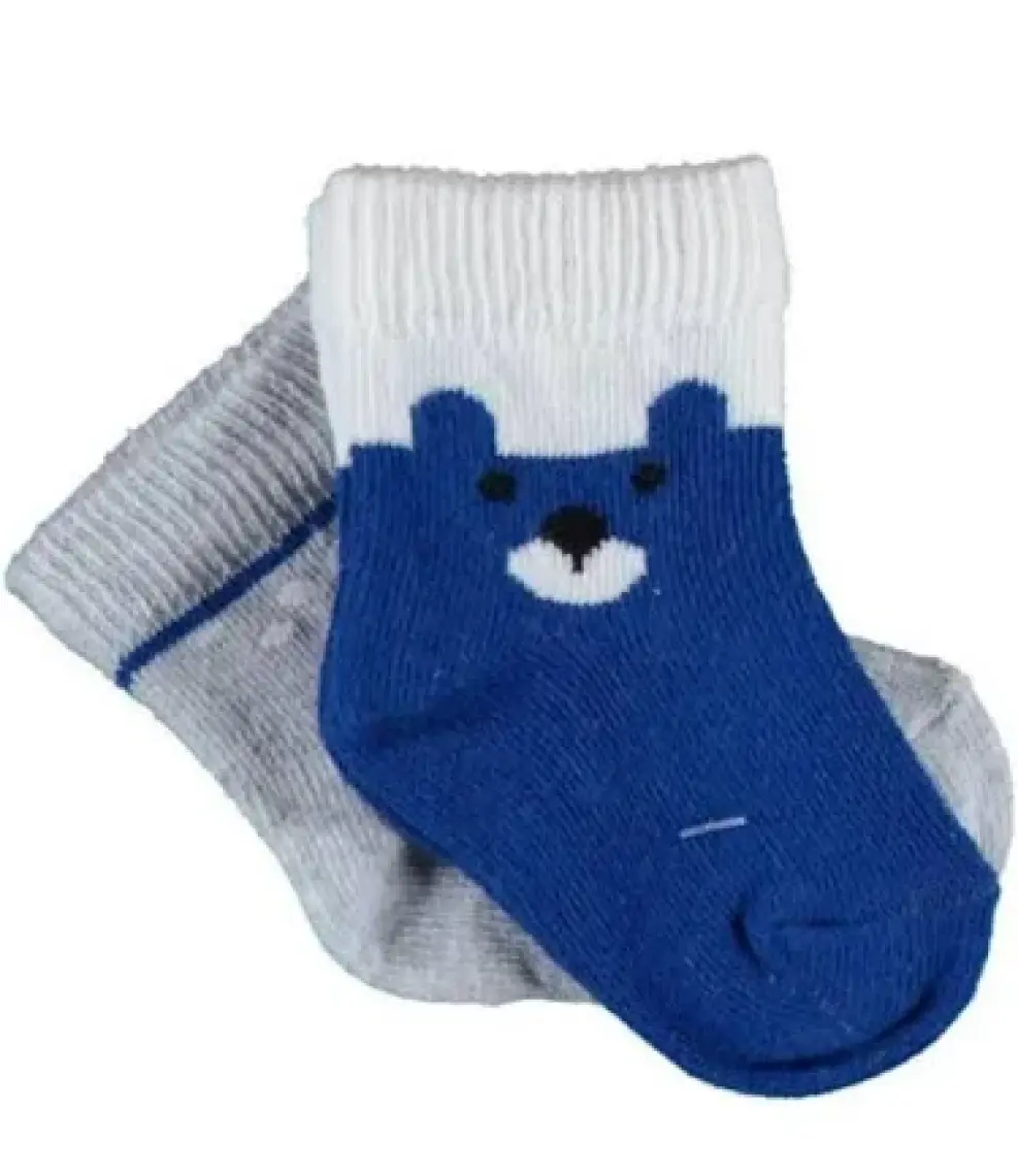 Biorganic Happy Bear 2'li Bebek Çorabı 68409