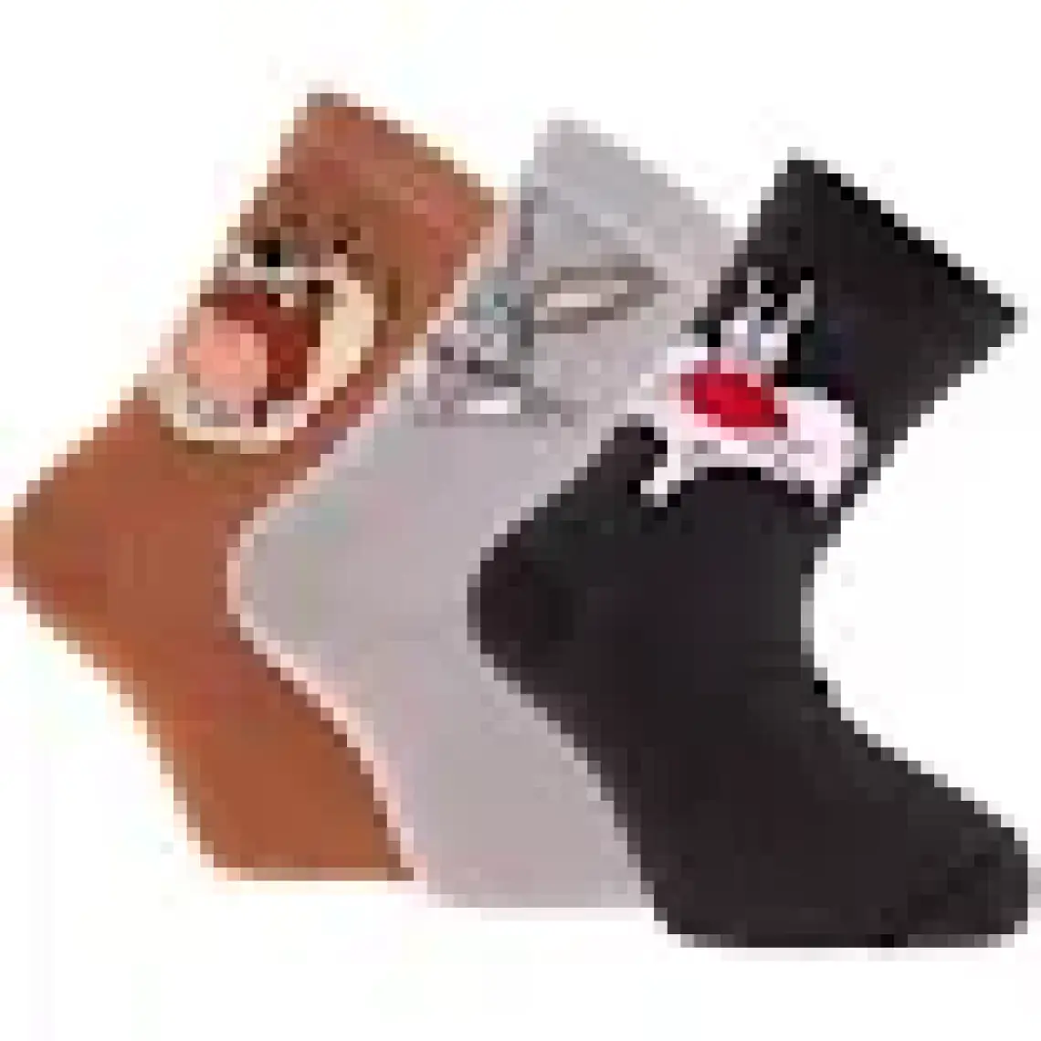 Loney Tunes Looney Tunes 3lü Soket Çorap Erkek Bebek