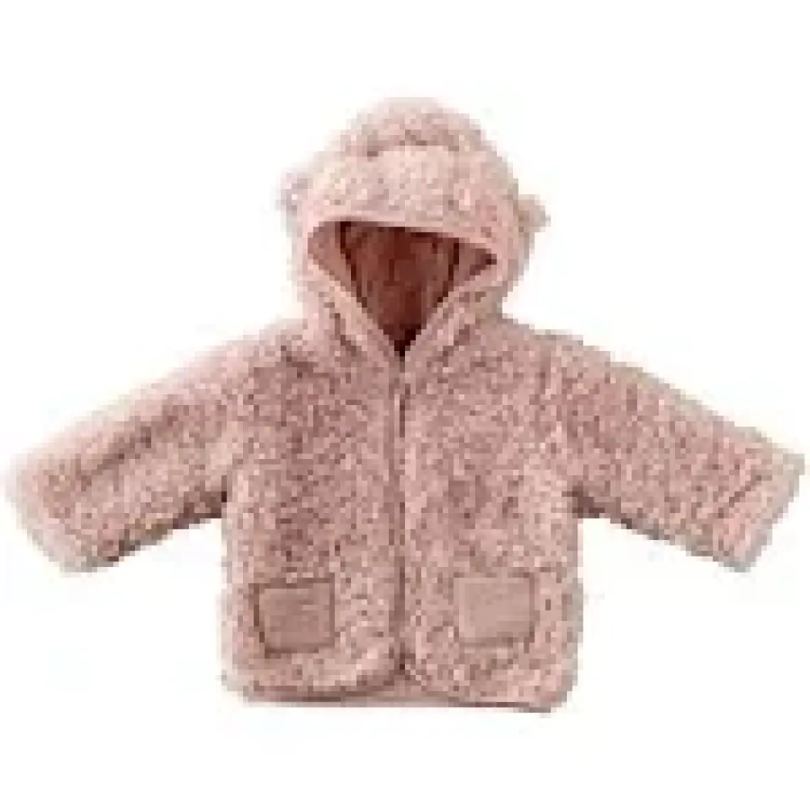 Andywawa Kız Bebek Mont Coat Plush Puppy Gazelle AC25058