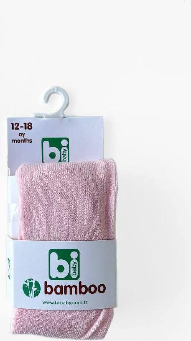 Bibaby Bambu Düz Külotlu Çorap 68123