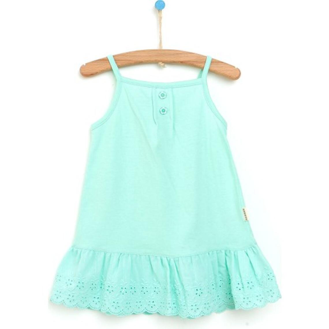Bebbek Colorful World Brode Detaylı Elbise Kız Bebek