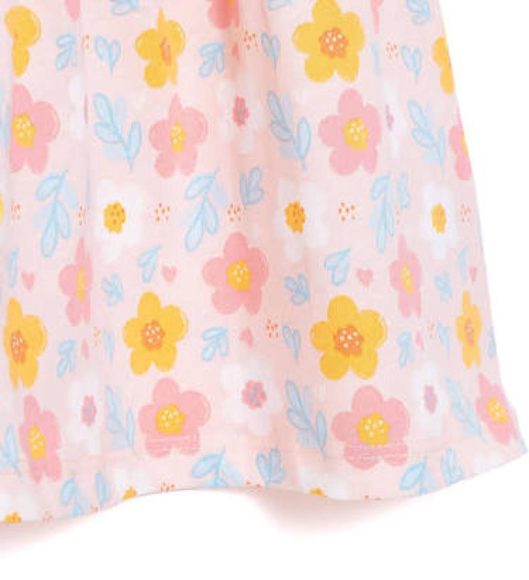Hellobaby Basic Kız Papatya Desenli Elbise Kız Bebek