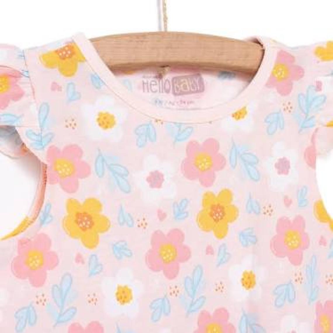 Hellobaby Basic Kız Papatya Desenli Elbise Kız Bebek