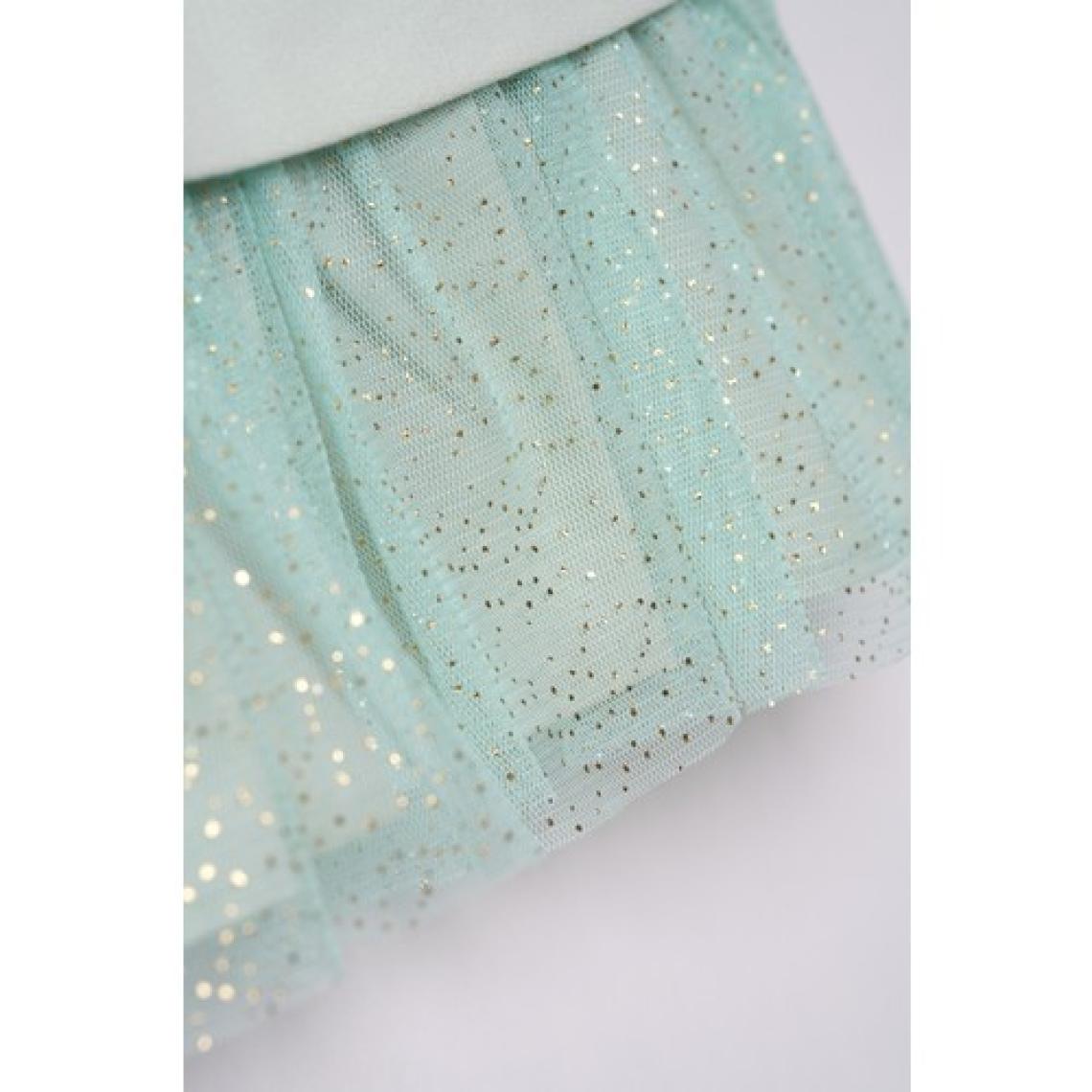 Mevsimlik Uzun Kollu %100 Pamuk Astarlı Kız Bebek Tüllü Elbise