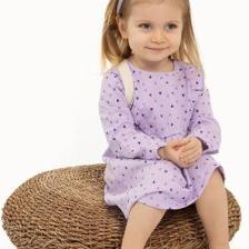 HelloBaby  Basic Kız Kalp Desenli Fırfırlı Elbise Kız Bebek