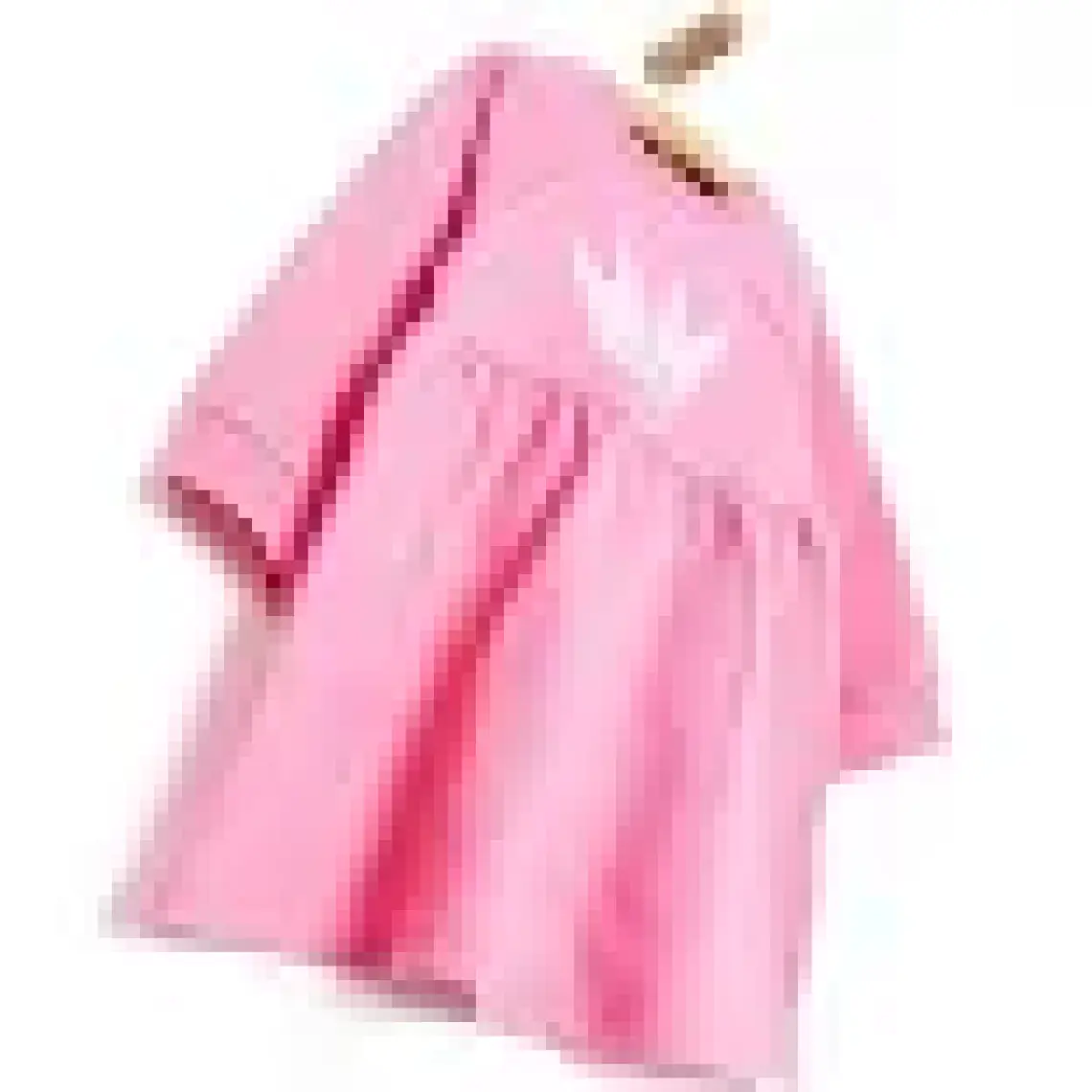 HelloBaby Basic Kız Örme Önü Fırfırlı Elbise Kız Bebek