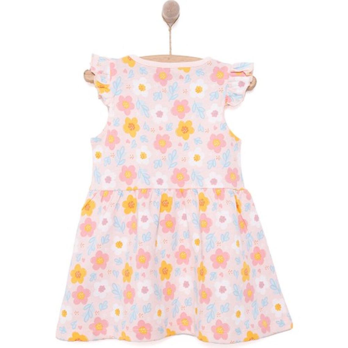 Hellobaby Basic Kız Papatya Desenli Elbise Kız Bebek