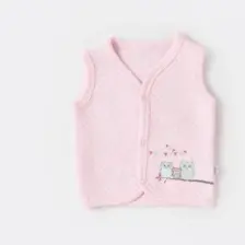 Bibaby Yelek Kapitone Smile Colors Pembe