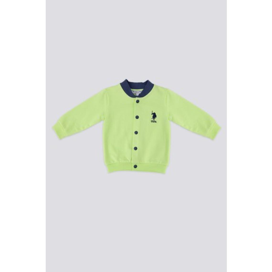 U.S. Polo Assn. Magnificent Yeşil Bebek Hırka