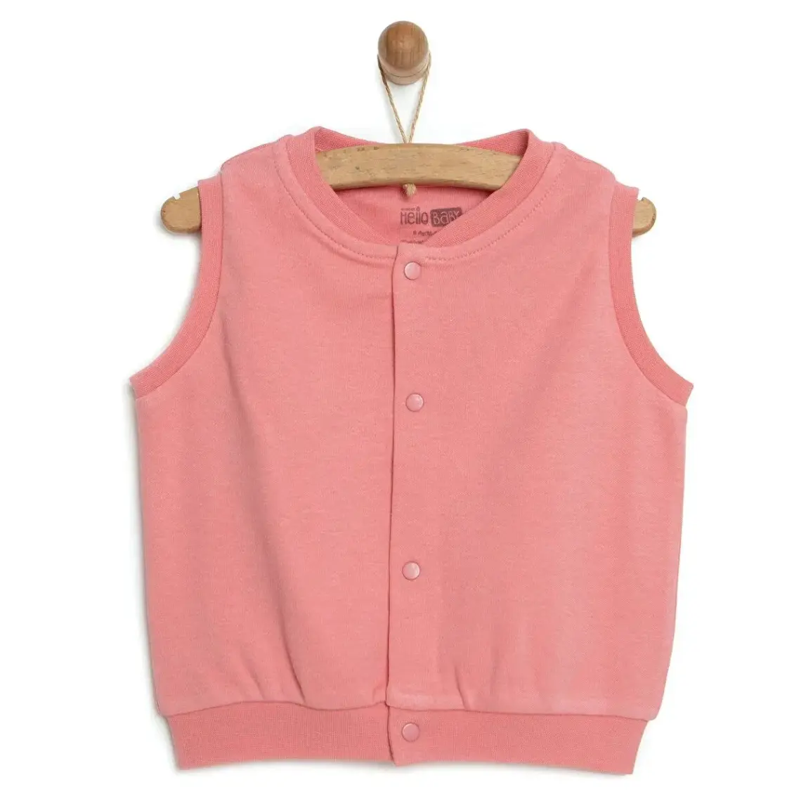 HelloBaby HelloBaby Basic Ribanalı Yelek Kız Bebek