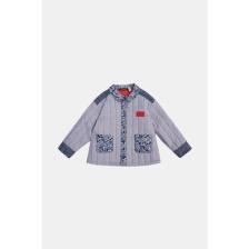 Gb Baby Layette Erkek Bebek Desenli Ceket 23PSSBG1705