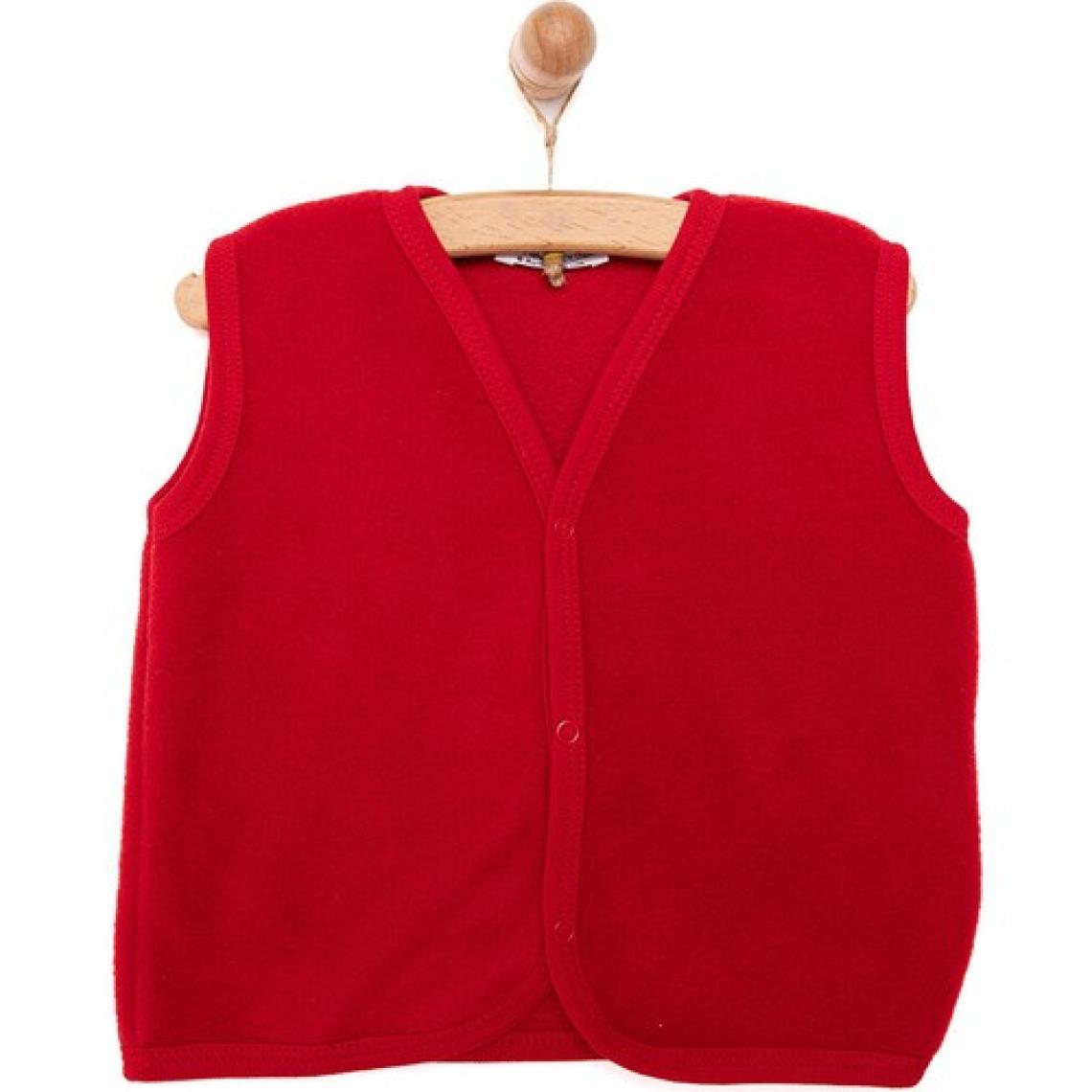 Hellobaby Kız Bebek Basic Yelek Polar Gül Kurusu